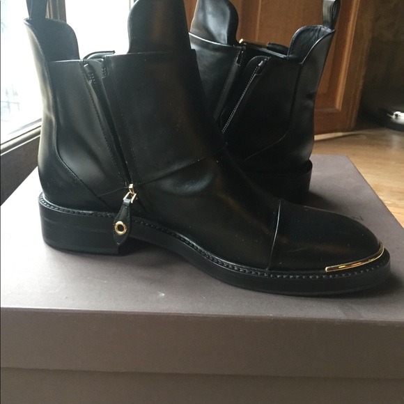 Louis Vuitton Flat Valley Boot, Black. Size 38 IT - Picture 3 of 4